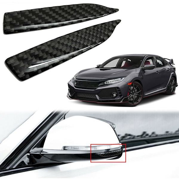 2 st Anti-Scratch Trim Sticker, Backspegelskydd Anti-Rub Strip Sticker Anti-Collision Strip