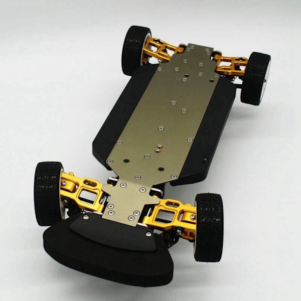C-Hub Set Metall Styrning och Bakre Knuckle Block för LC RACING PTG-2 1/10 RC Bil Uppgraderingsdelar Tillbehör, 1