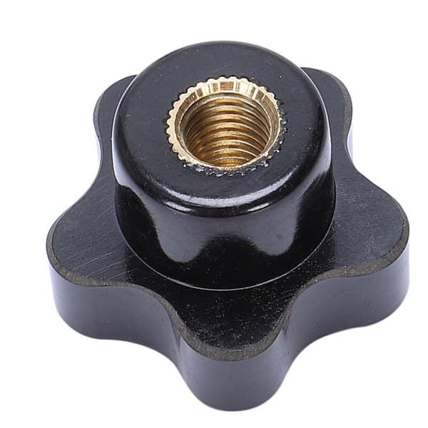 5 stk M8 gjenge stjernehode klemmemutter 32 mm håndtaksgrep
