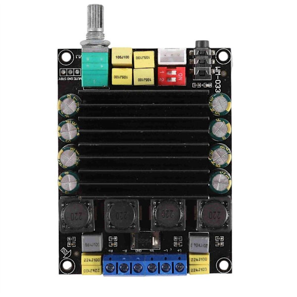 TDA7498 Digital Förstärkarmodul Ljudkort 2.0 Klass D Effekt Ljudförstärkare Stereo 2x100W Hifi