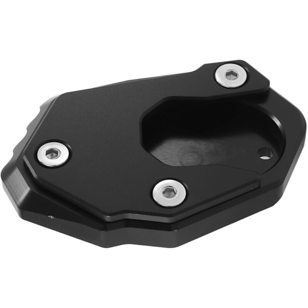 Kickstand Plate Extension Bracket Enlarger för Z900 Z900RS SE 2022 Z1000 Z1000SX ER6N Z650 ZX6R (Svart)