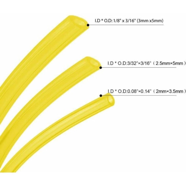 Brændstofledningsslange 5 Fod 3 Størrelser Med Malingspære, Pære, Brændstoffilter Passer Til Weedeater Craftsman Trimmer