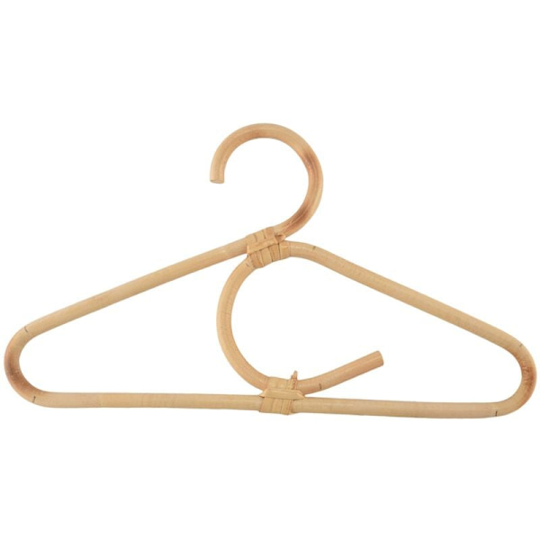 Rattan Tøj Bøjle Stil Børn Tøj Organizer Rack Børn Bøjle Børneværelse Dekoration Bøjle til Tøj