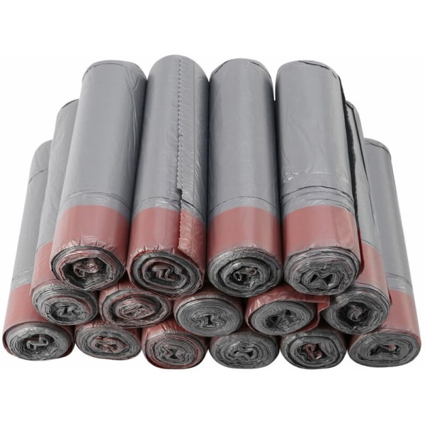 6 Gallon Sopor Saccos, Stringere Sopor Saccos, Disposable PE Saccos, 17 Pollice X 20 Pollice (225 Conte), Griseo