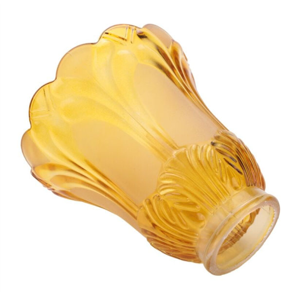 Klar Frosted Glass Shade Udskiftning til Loftsvifte