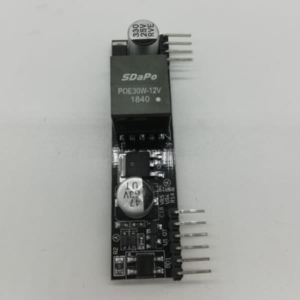 SDAPO Isolerad PM1202 12V2A Pin Inbäddad POE-modul som stöder 100M Gigabit