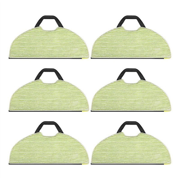 RV2610WA Ersättningsmoppdynor, 6-pack, för AV2610WA AI Ultra 2-i-1 Dammsugare