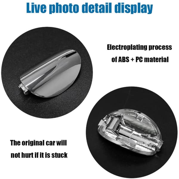 Til 2021 Center Console CD Panel Frame Dekoration Cover Trim Bil Navigation Sticker Glansfuld