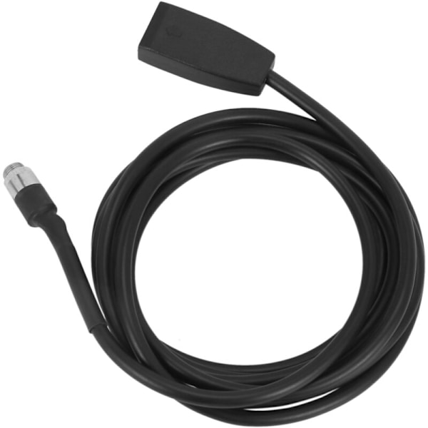 Høj kvalitet sort 10 pin 3,5 mm jack bilstik USB AUX IN adapterkabel til E39 E53 BM54 X5 E46