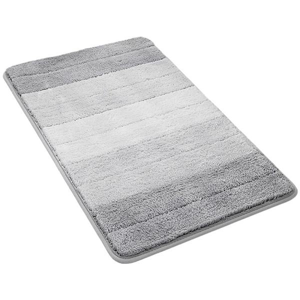 Skridsikker bademåtte - Tørrende mikrofiber brusebadsmåtte til badeværelse - Absorberende bademåtte og brusebadsgulvmåtte-A