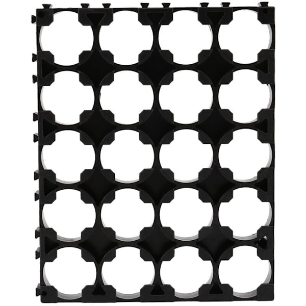 10 st 18650 Batteri 4X5 Cell Spacer Radiating Shell Plastfäste Hållare 18,4 mm