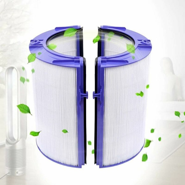 Suodatin Dyson HP04/ TP04/ DP04/ HP05/ TP05: suljettu kaksivaiheinen violetti, ilmanpuhdistinvarusteet 360° suodatinjärjestelmä