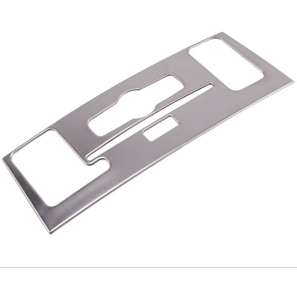 Silver rostfritt stål central kontroll CD panel lock list för X204 2008-12