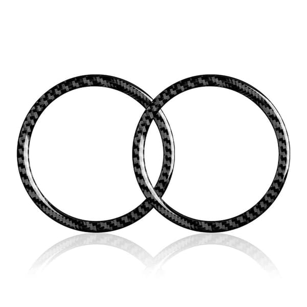 Bilde dør høyttaler klistremerke deksel trim ring for - 3-serie E90 E92 E93 2005-2012 tilbehør