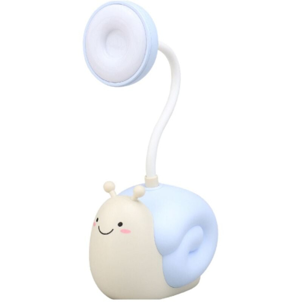 Børns LED-bordlampe med USB-opbevaring Genopladelig skrivebordslampe Øjenbeskyttelse Smart Student LED-bordlampe A