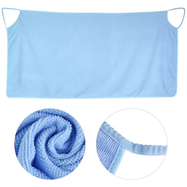 Blå klänning badhandduk wrap spa strand