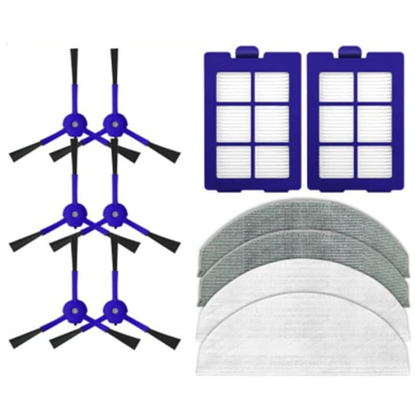 Reservedele Mop Klude Sidebørste Pads Hepa Filter til Anker Eufy Robovac X8 Hybrid Robot Støvsuger Kit Tilbehør