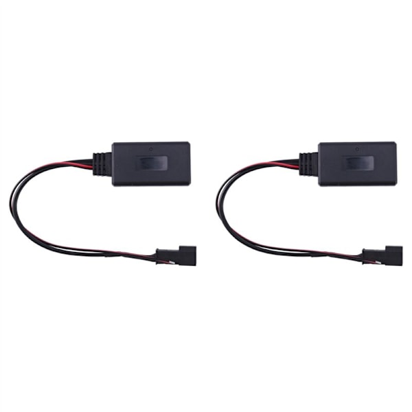 2X Bil Bluetooth Audio Modul Radio Kabel Adapter 16:9 E39 E46 E38 E53 2X DIY Pendelur Klokkebevegelsesmekanisme ûr6 Par Ulike Hender Kit