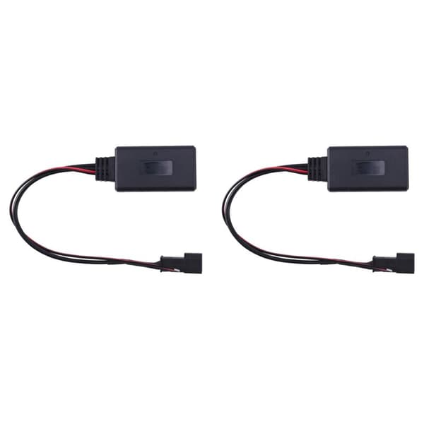 2X Bil Bluetooth Audiomodul Radiokabeladapter 16:9 E39 E46 E38 E53 2X DIY Pendelurverk Mekanism ûr6 Par Olika Visarkit