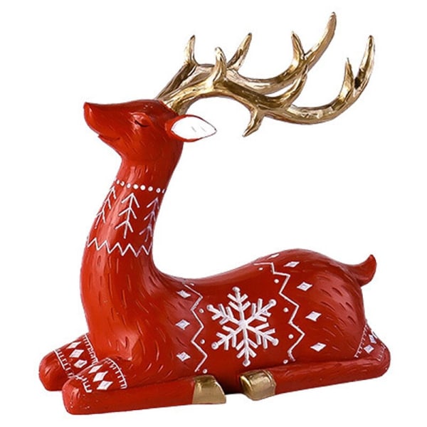 Christmas Party Decoration Red Elk Series Living Room Christmas Decoration Crafts Ornaments Christmas Gifts B