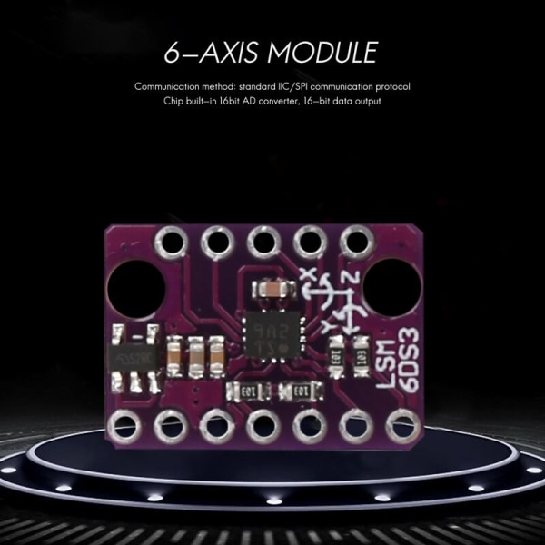 2 stk Serie/Lot BMI160 Nyeste Gyroskop Modul Posisjon Akselerometer 6 Dof Inertial Måling Sensorer