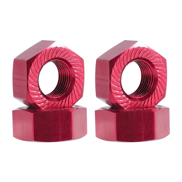 4 stk 17mm M10 metallhjul sekskantmutter M10XP1.0 NT002 for JLB Racing CHEETAH 11101 21101 J3 Speed ​​1/10 RC bil oppgraderingsdeler