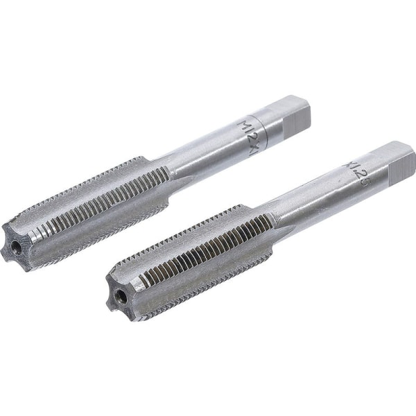 M12X1.25 Kranar och gängsnitt Förgängning och gängning M12 x 1.25mm 2st
