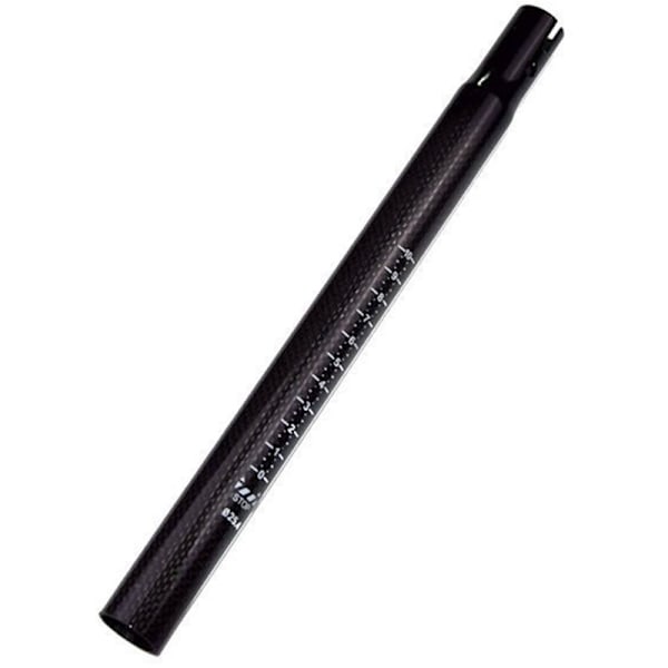 3K Kolfiber Cykelsadelstolpe Reducer Rör för Slide Car Scooter-Blank 25.4Till22.2Mm