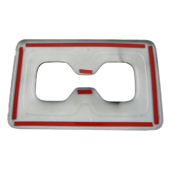 ABS Fiber Interiør Baksete Koppholder Panel Trim Ramme for 2022 2023