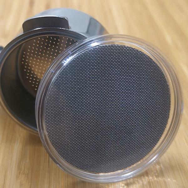 1 kpl sarja 51mm seula /Espresso Portafilter pohjan suihkuseula/kosketusnäyttö - ruostumaton teräs