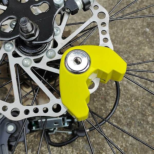 Pyörän Levyjarrun Lukko Vedenkestävä Turvallisuus Varmuuspyörä Lukko Moottoripyörä Scooter Ajoneuvo Taittuva