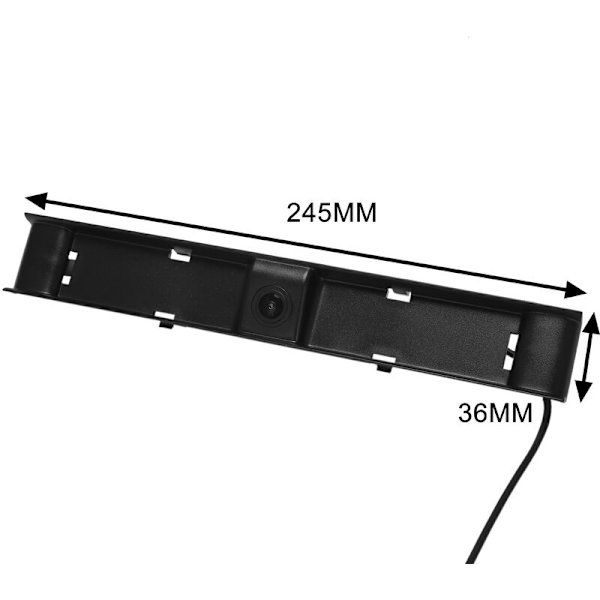 Kamera til bilens frontlogo med nattesyn, positiv vandtæt, egnet til Jeep Compass MP 552 2017-2020