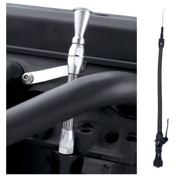Svart motoroljesticka för LS1 LSX 5.7 6.0