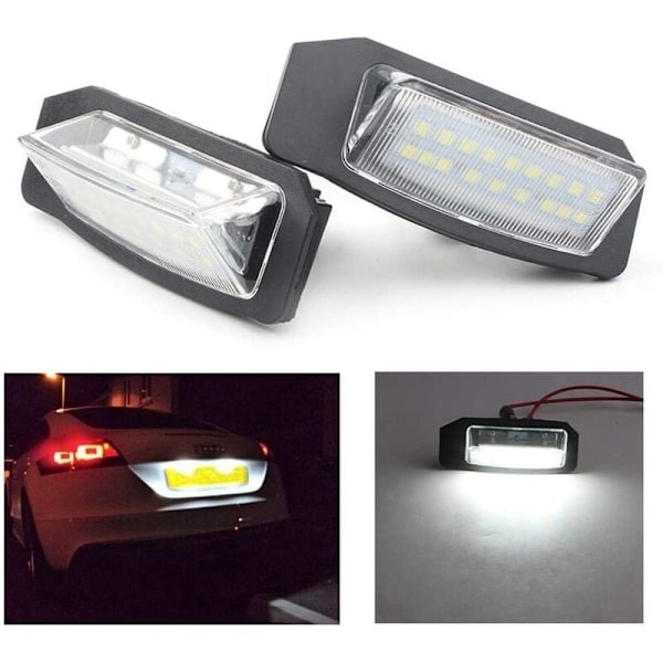 2 kpl sarjan LED-kilpien valot 2 3 Eclipse 3 4 Galant Xpander I-MiEV