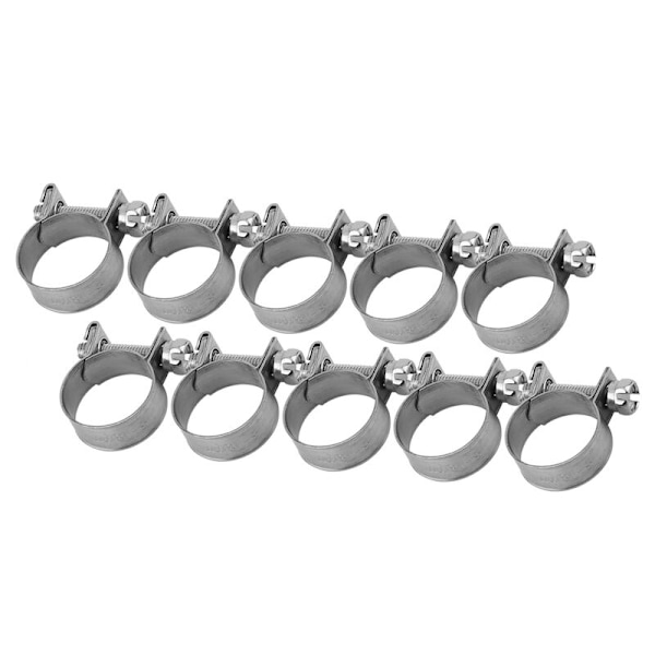 10 st 6mm-20mm Mini Bränsleslangklämma Slangklämma Storlek Valfri