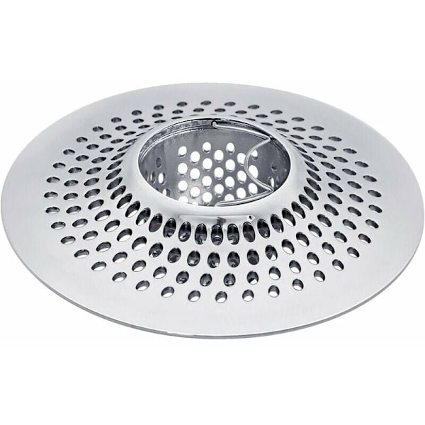 Rustfrit badekar og brusebadshårfilter