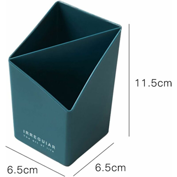 2 stk. Makeupbørste Opbevaring Blyantholder, Sminkebord Pensel Opbevaringsboks, til Skrivebord Opbevaringsspand, Øjenbrynsblyant, Skønhedsbørsteholder,C-Sunny