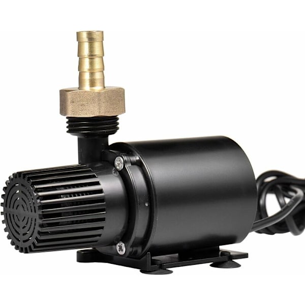 DC Vattenpump, DC 12V Amfibisk Pump Submersible Vattenpump 800L / H 5M För Solbrunn Pool Vattencirkulation Damm Akvarium