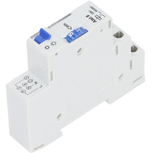 Mekanisk Timer 1-7 Minuter Tidskontrollbrytare Timing Controller 230V AC för Ljus Värme
