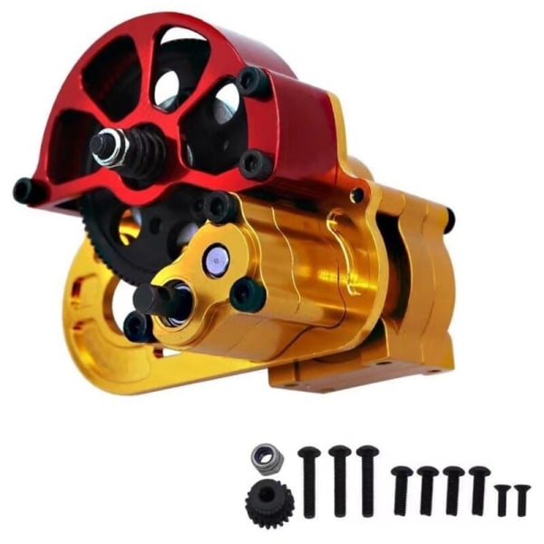 CNC Metall Reverseringsväxellåda för Axial SCX10 I II 1/10 RC Crawler Bil Uppgraderingar Delar Tillbehör,3