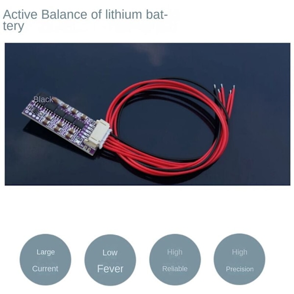 4S Mini LiFePO4 Ternary Lithium Battery Capacitive Active Equalization Board Energy Transfer 3MV High Precision 18650