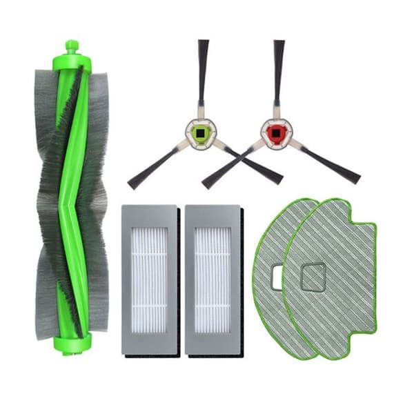 Hovedbørste og Side HEPA Filter Mopper til Robotstøvsuger Combo 113 R113840 Reservedele