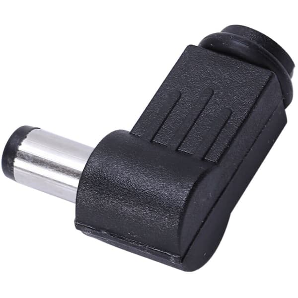 DC In-Line Plug Socket Vinkelhane Kontakt Hane 2.1Mm 5st