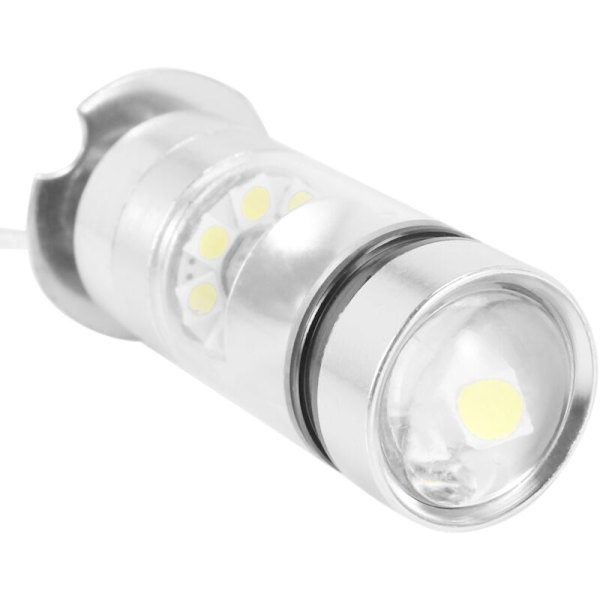 2 kpl 6000K valkoinen LED H3 100W 2323 auton sumuvalopolttimo DRL