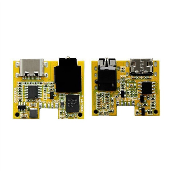 Type-C-digitaalinen audiosovitin 3.5LDR6023 + ALC5686 Kuuntele kappaleita Lataus 2-in-1-digitaalinen audiodekoodauskortti PCBA-moduuli