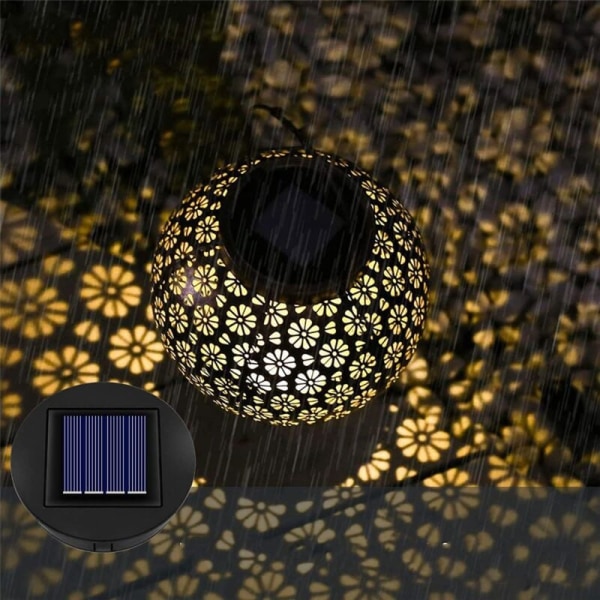 4 kpl LED-aurinkovalaisimen korvaavat yläosat Aurinkolyhty Aurinkopaneeli Käyttöinen Lyhtykannen Valot Ulkokäyttöön Polulle Pihalle