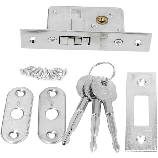 Usynlig / Dørlås, Skydedørs Hængselslås, Legering Krops, Glasdør til Ramme, Robust, Holdbar, Dørhardware