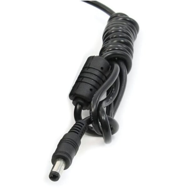 2X Ingång AC 100-240V 50/60Hz Utgång DC 12V 4A Strömförsörjningsadapter Svart