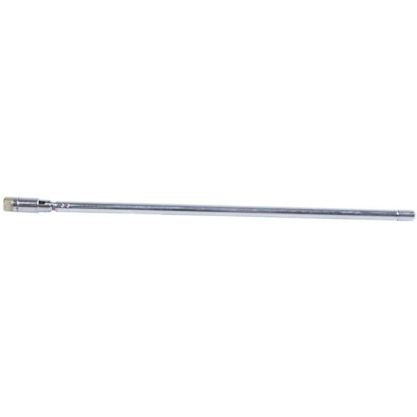 22cm - 100cm 6-osainen hopeinen teleskooppiantenni televisiolle ja DAB-radiolle