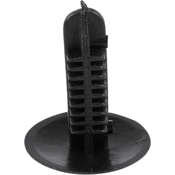 5x5mm Huldiameter Sorte Plastiknitter Fastgørelsesclips 48 Stk